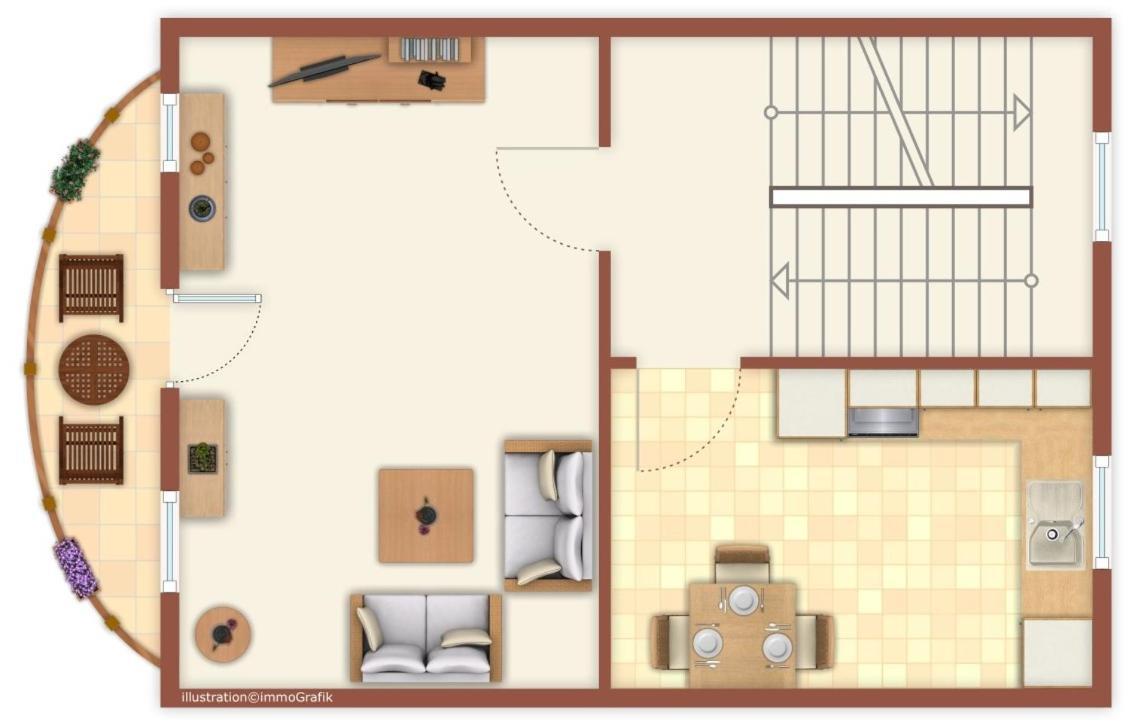 Kapitaenshaus Moewenblick Apartman Rostock Kültér fotó